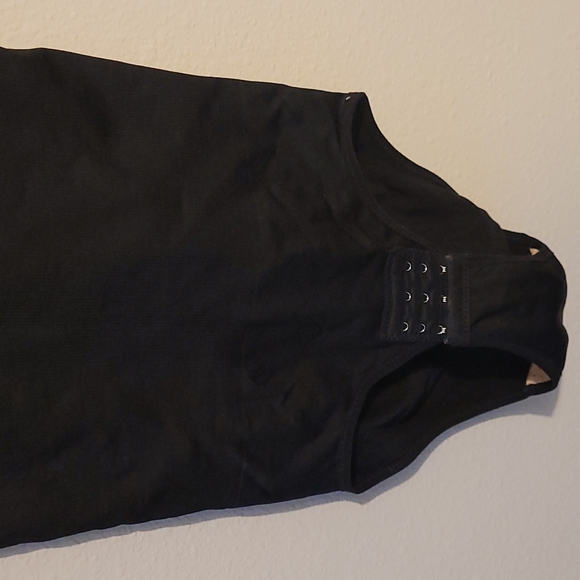 Black Tummy Control Bodysuit - Picture 2 of 4